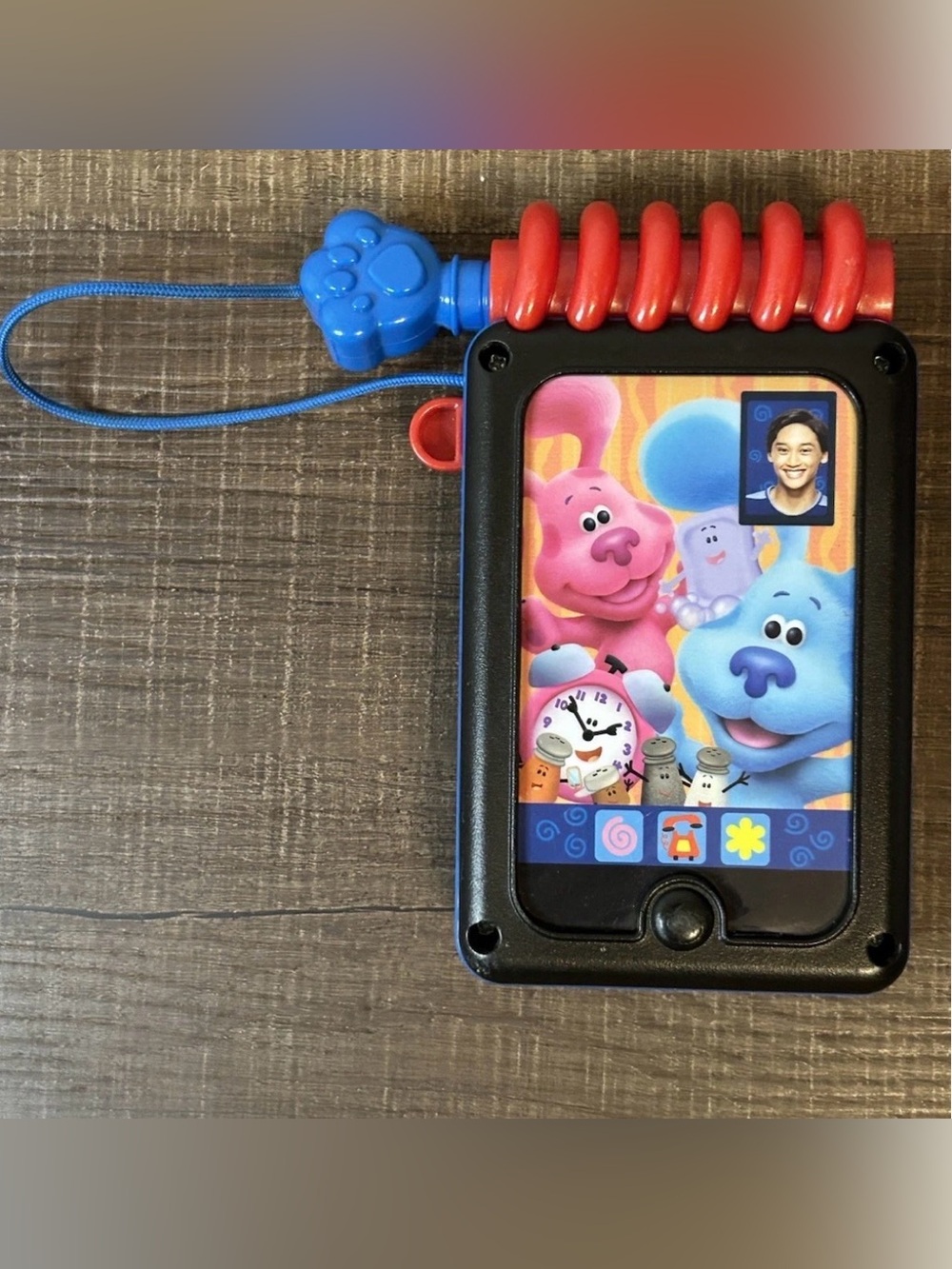 Blues Clues Handy Dandy Play Phone Notebook Electronic Toy Tested & Works 2020